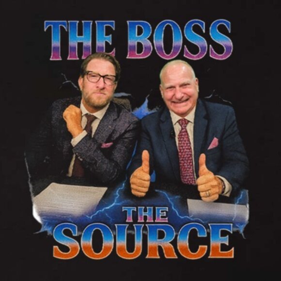 Dave Portnoy And Stu Feiner The Boss The Source Shirt 141 - Picture 2 of 5